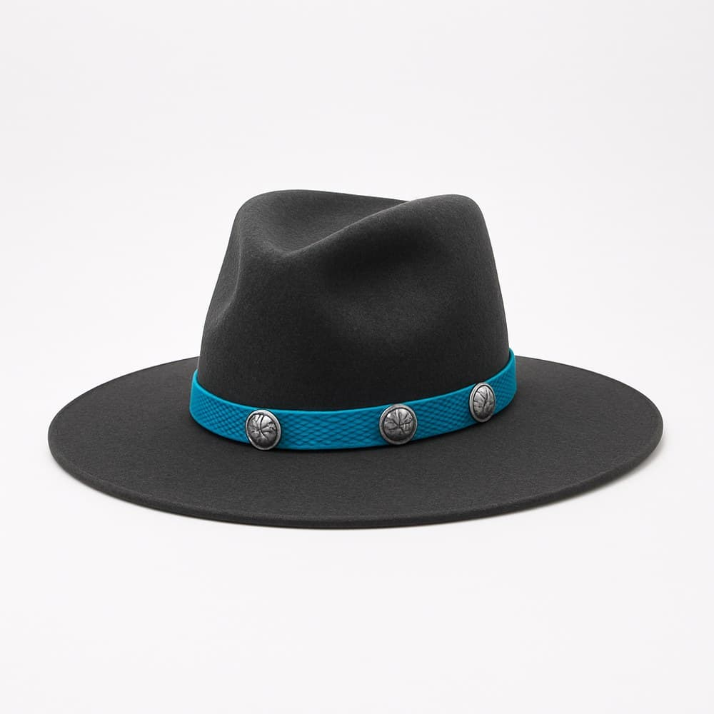 Wide-Brim Felt Hat
